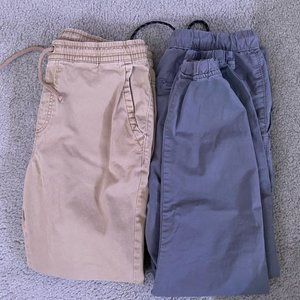 American eagle Khaki jogger bundle